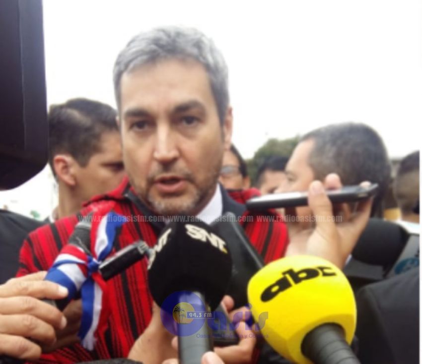 Mario Abdo promete combate a muerte