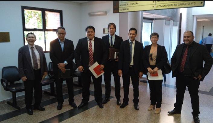 Siete Abogados en defensa de Cristian Sebastian Florentin