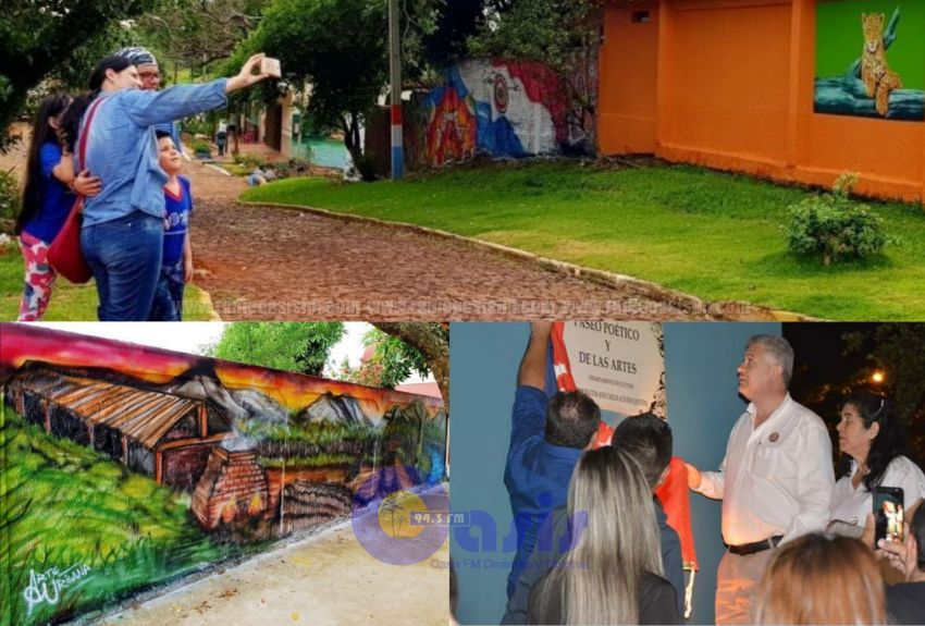 Barrio Guaraní de Pedro Juan, un lugar turístico que da colorido a la ciudad