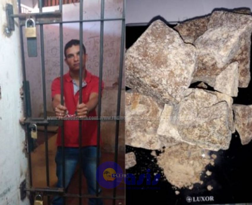 Detienen a brasileño con crack y marihuana en Pedro Juan Caballero