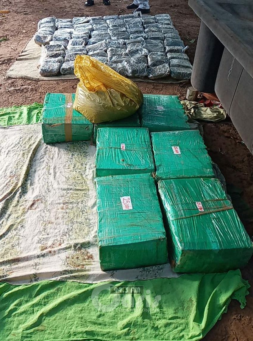 Policía halla marihuana en allanamiento en busca de supuestos sicarios