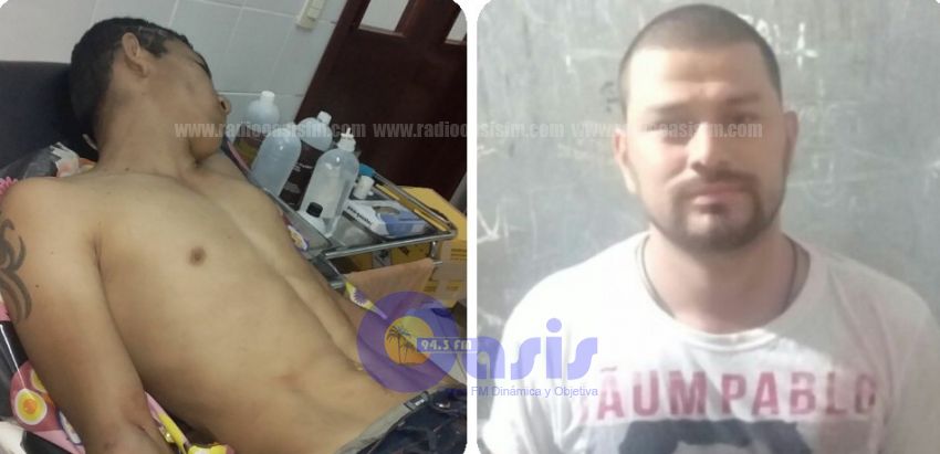 Menor fue herido en Cap. Bado y el supuesto autor detenido por la policía