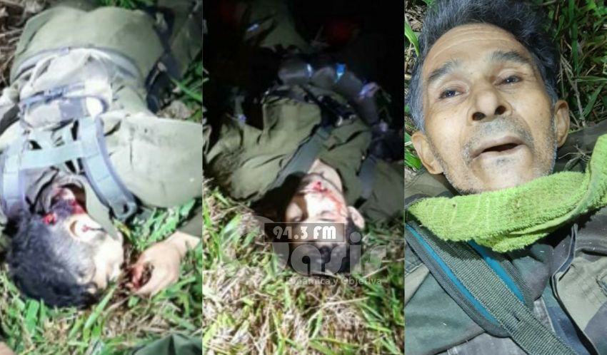 Identifican a todos los abatidos tras enfrentamiento en Amamabay