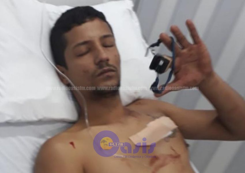 Víctima de balacera en Capitán Bado fue trasladado a Pedro Juan