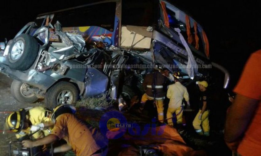 Accidente en Coronel Oviedo deja dos muertos