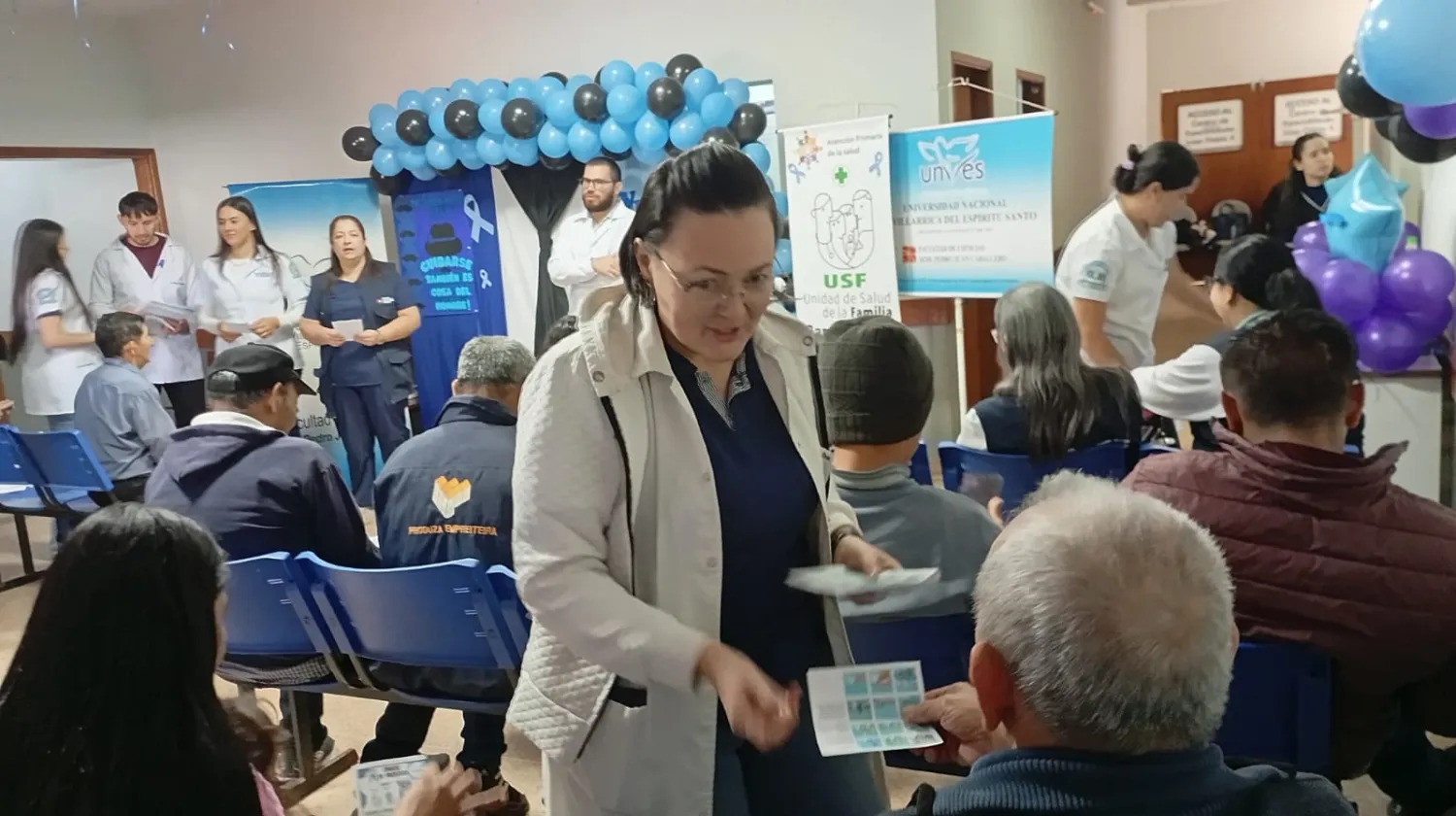 Noviembre Azul en la USF de barrio Obrero: "Hagamos de la prevención una tradición"