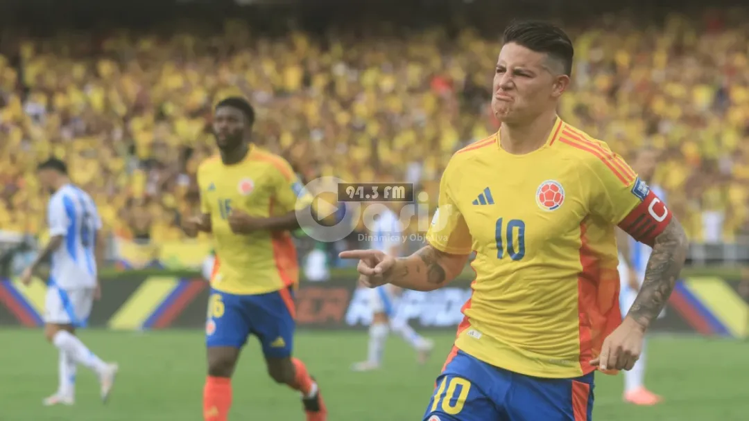 Colombia triunfa ante Argentina