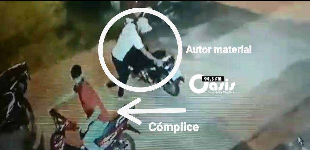 Estudiante del CRE fue víctima de robo de su motocicleta