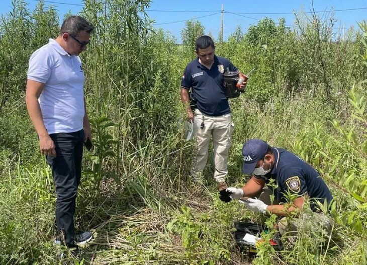 Hallan evidencias relacionadas a la muerte de un hombre en Minga Guazú