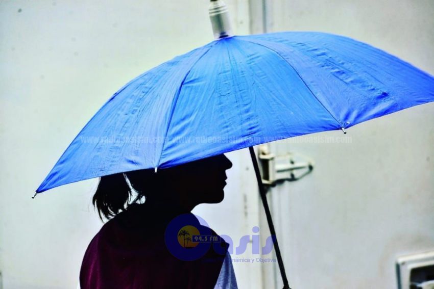 Pronostican día caluroso y con lluvias