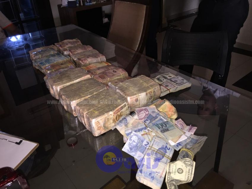 Confirman que había USD 18.000 y 350.000 reales ocultos en casa de Cuch