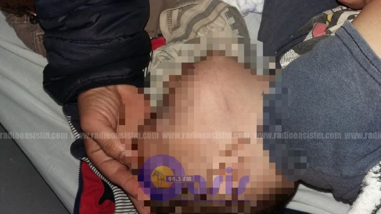 Niñera golpeó a bebé de 1 año en Pedro Juan
