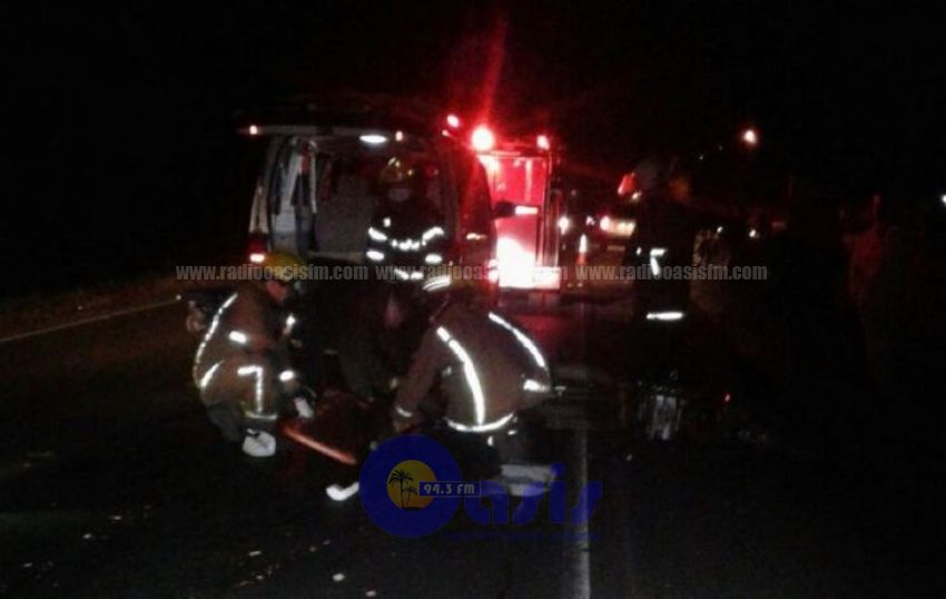Mujer fallece tras accidente de tránsito
