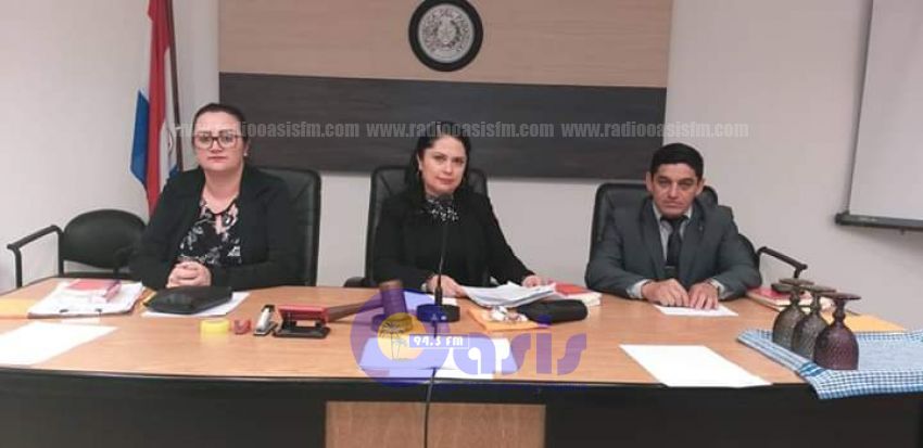 Intensas actividades del Tribunal de Sentencia de Pedro Juan Caballero