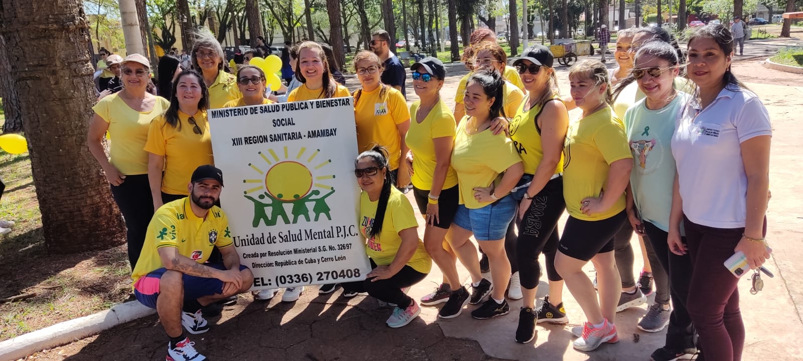 Caminata en el "Día Mundial para la Prevención del Suicidio": Uniendo esfuerzos por la Salud Mental