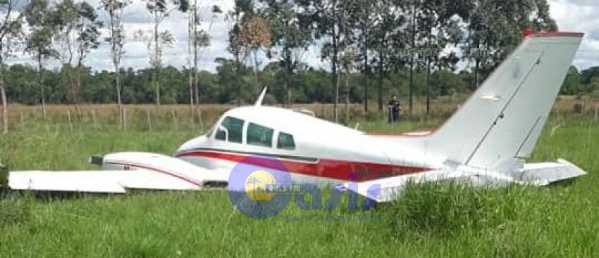 Agentes de la Senad verificarán supuesta narcoavioneta