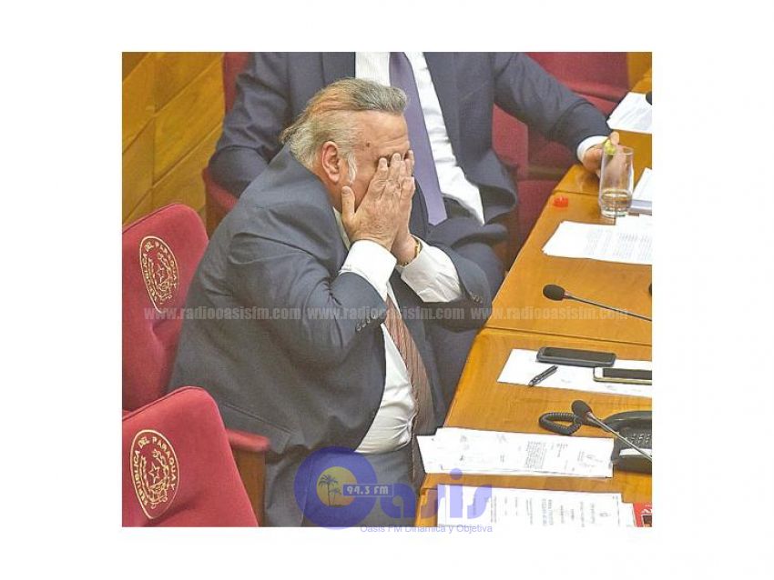 González Daher está preocupado y con miedo de perder su investidura