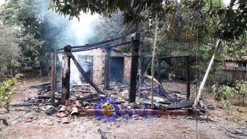 Concepción: incendiaron casa de líder de escraches