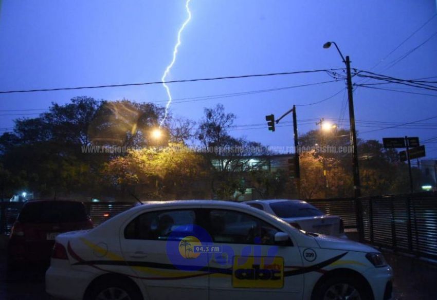 Alerta por tormentas para seis departamentos