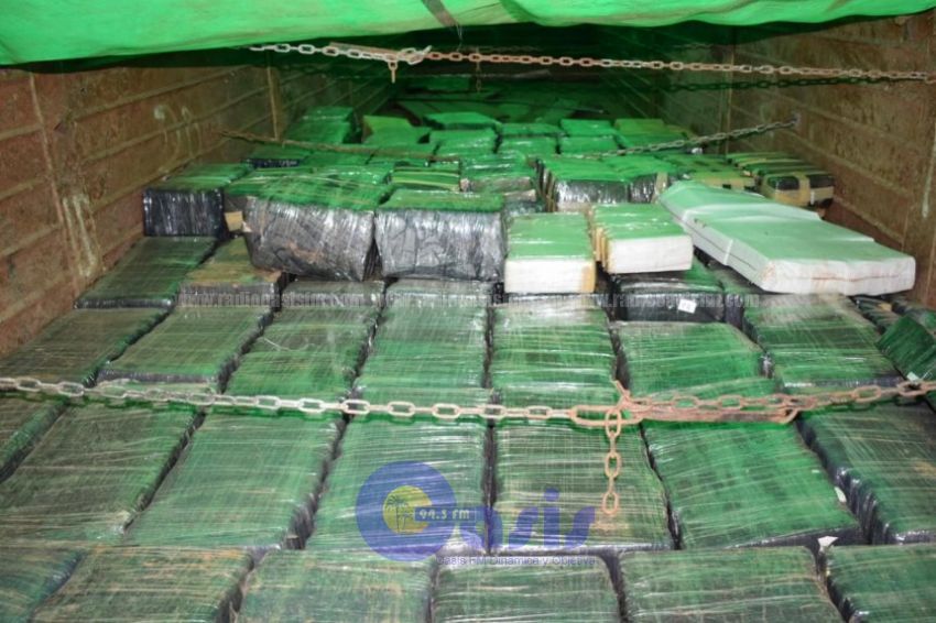 Cuatro detenidos con 4.000 kilos de marihuana en Mbocayaty