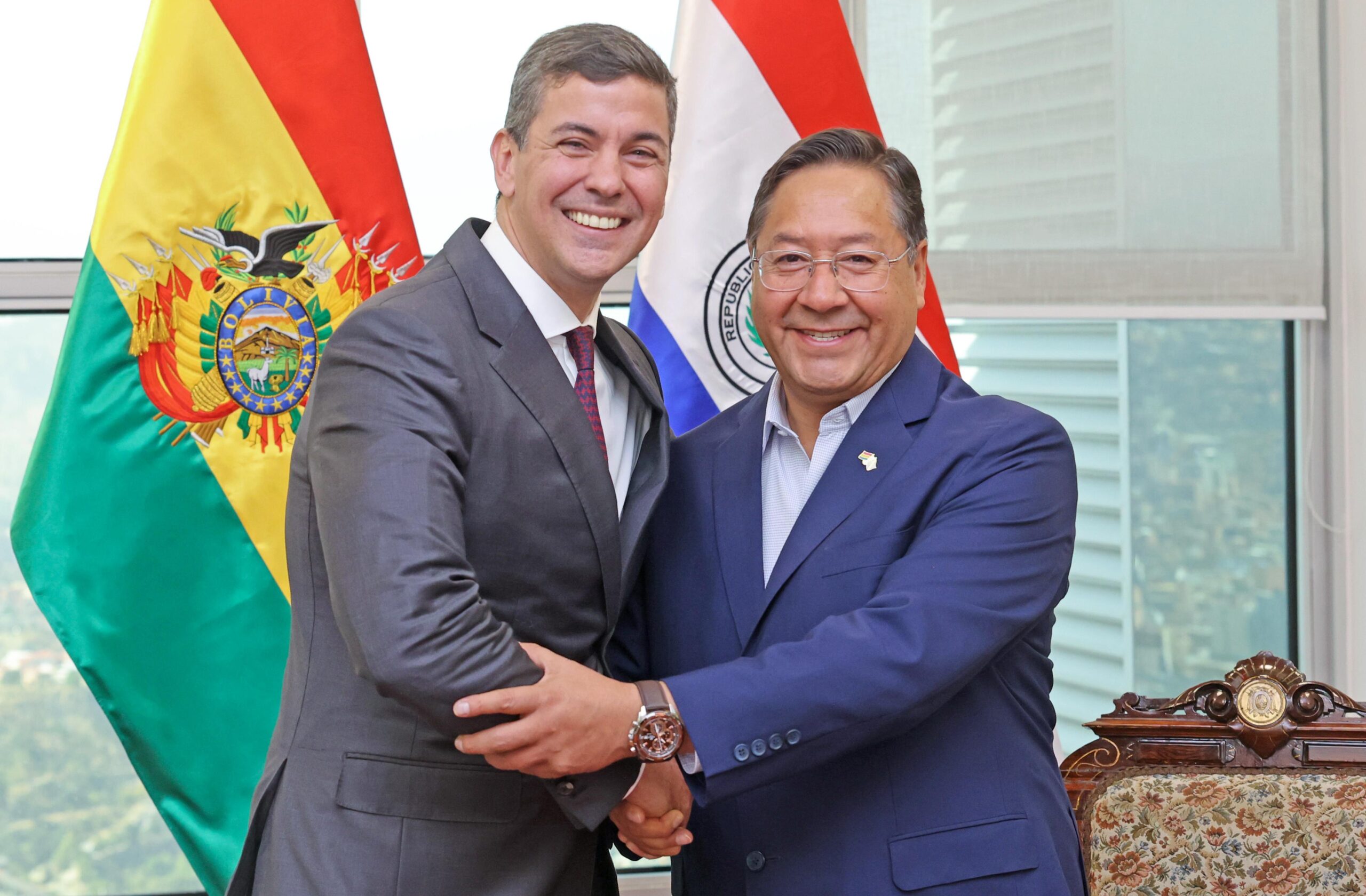 Paraguay y Bolivia reafirman "compromiso de integración y hermandad"