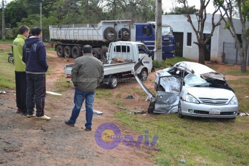 Cuatro personas fallecieron en accidente  rutero