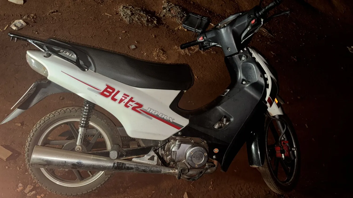 Recuperan motocicleta hurtada en operativo del Departamento de Investigación en Pedro Juan