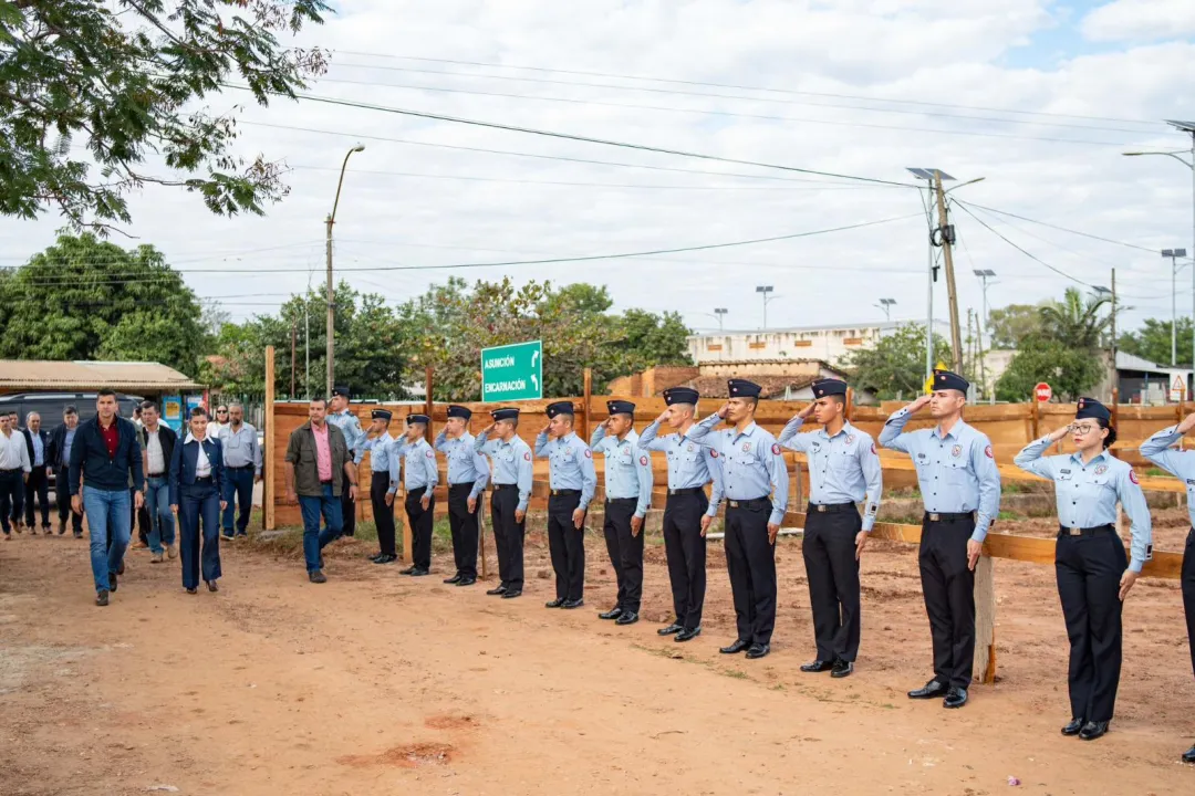 Gobierno construye nuevo colegio policial en Paraguarí como parte de un plan integral de seguridad