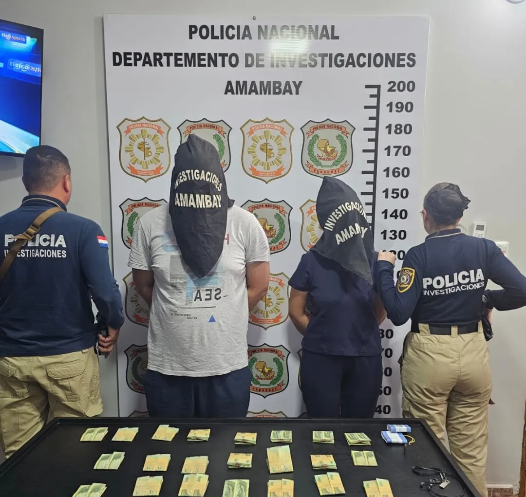 Hurto millonario en Pedro Juan: recepcionista implicada devuelve parte del botín tras confesión