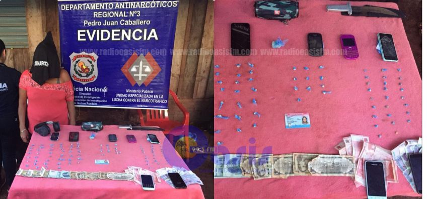 Antinarcoticos allanaron Boca de Fumo en Pedro Juan