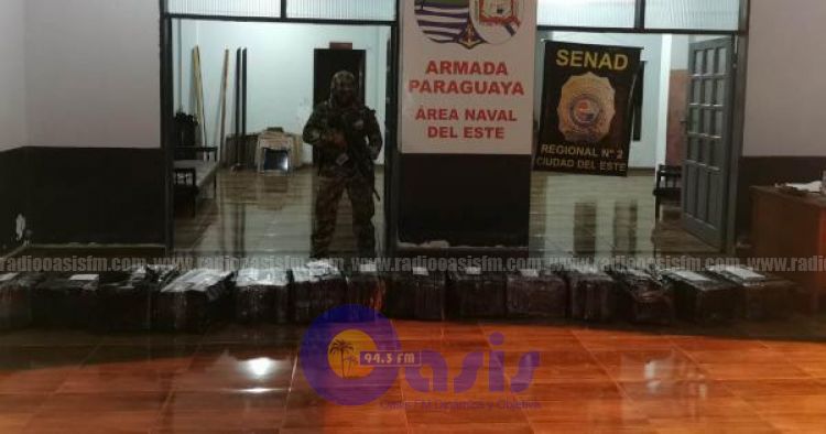 Incautan 404 kilos de marihuana en Alto Paraná