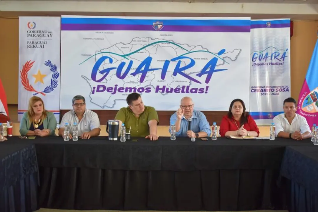 Gobernación del Guairá refuerza el Programa Hambre Cero con nuevas infraestructuras