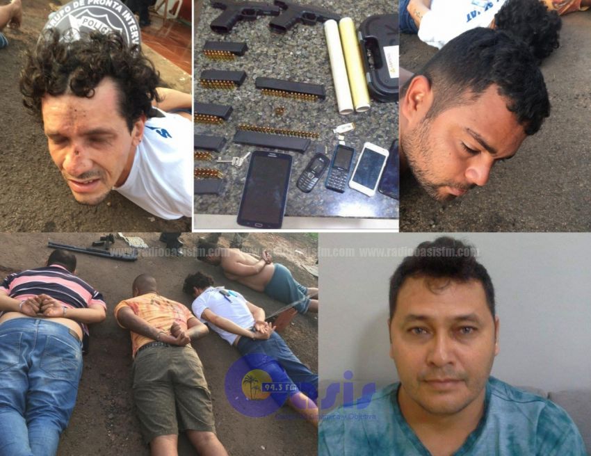 Varios supuestos miembros del PCC fueron detenidos en operativos de la Senad y la Policía Federal en Pedro Juan