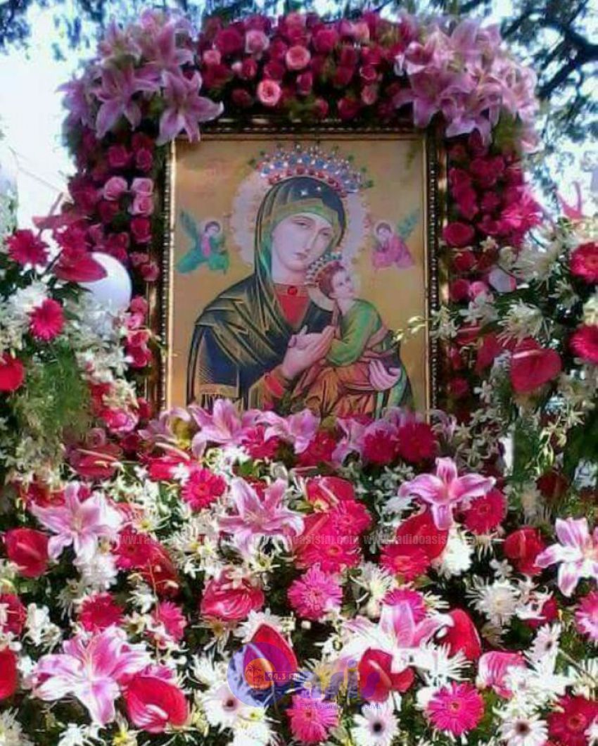 Se inicia novenario en homenaje a la Virgen del Perpetuo Socorro