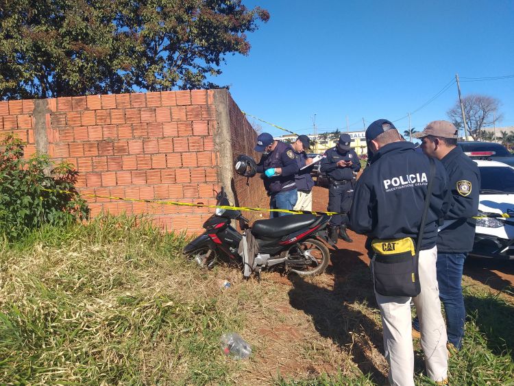 Encuentran motocicleta  supuestamente utilizada para asesinato  de Aduanero en Pedro Juan