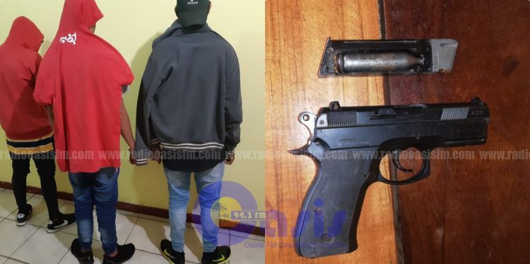 Menores fueron detenidos luego de asalto en Pedro Juan