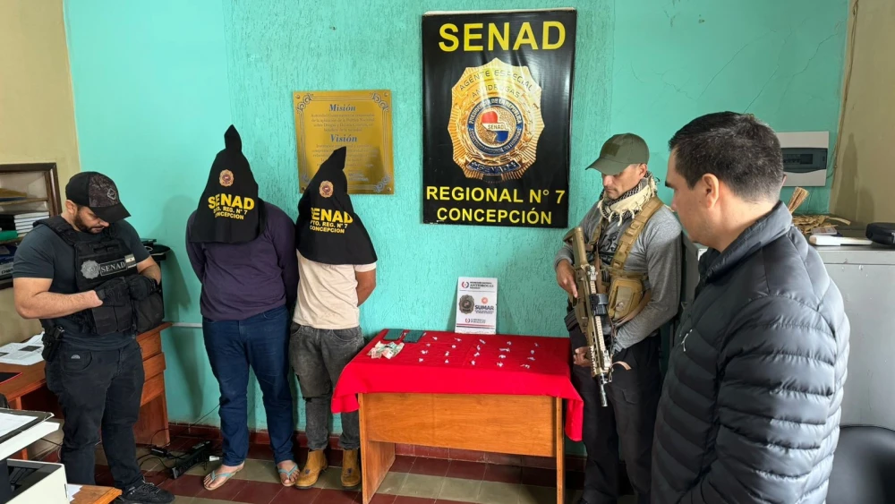 En Concepción detienen a dos hombres tras incautar cacaína en poder de los mismos