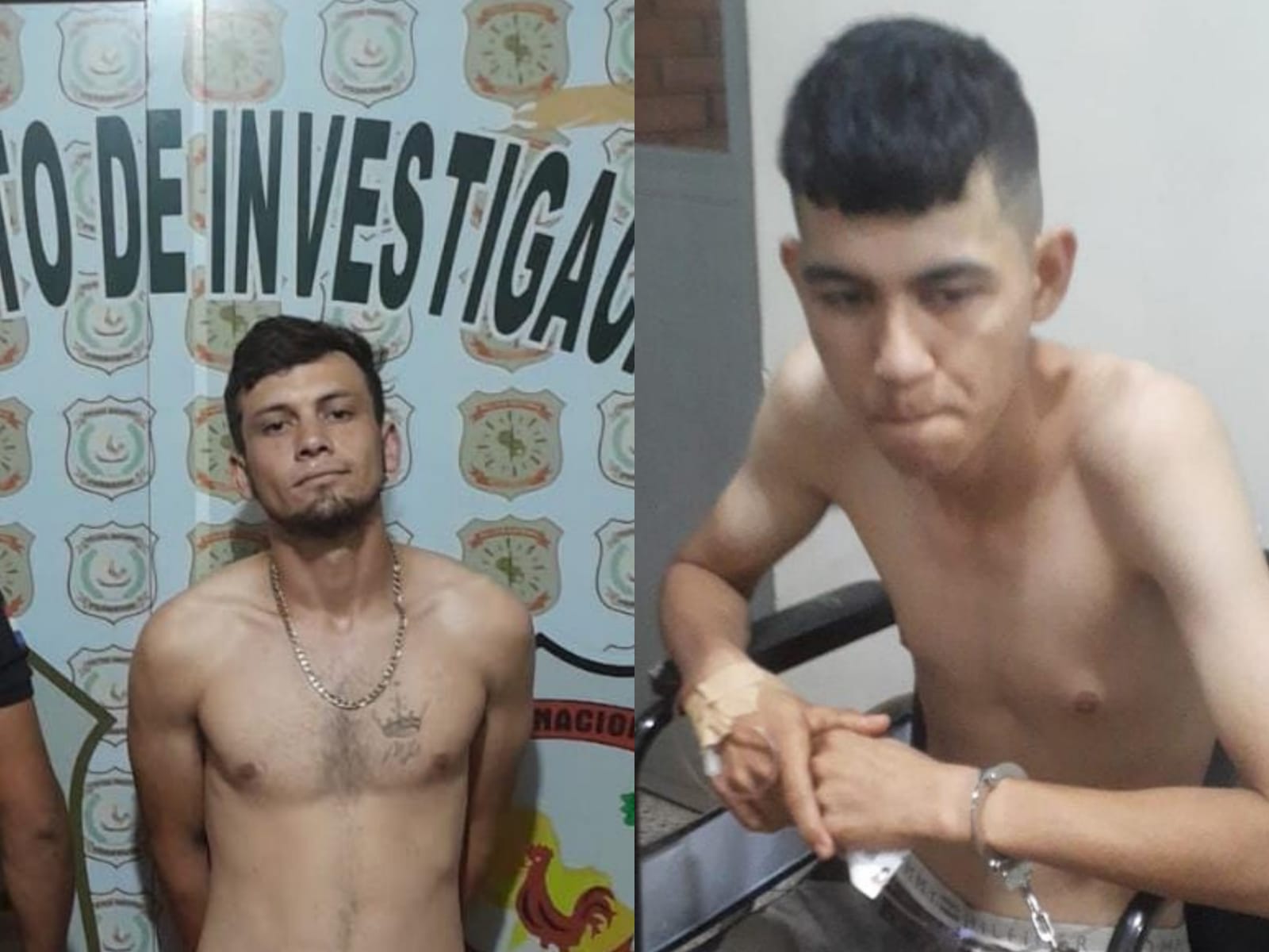 Asaltantes fueron detenidos por la Policía. Uno de ellos fue herido con arma blanca por su víctima tras un forcejeo