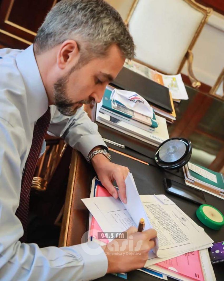 Marito firmó el contrato de préstamo para construcción de ruta Pedro Juan - Cap. Bado
