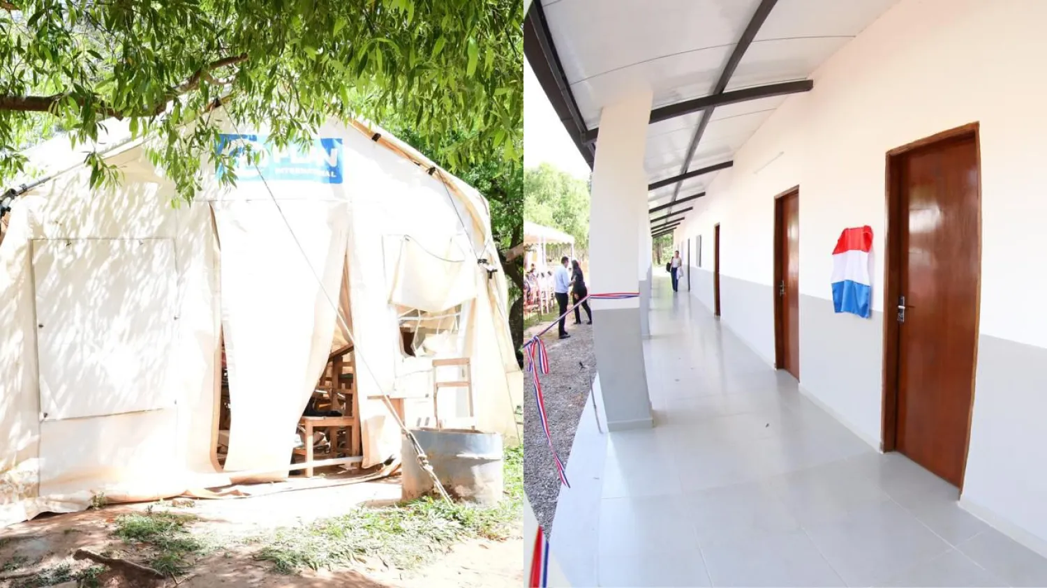 Paraguarí:  inauguran nuevas aulas en la Escuela de Ybycuí