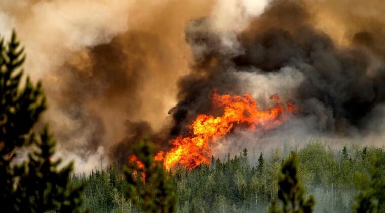 Incendios “fuera de serie” azotan Canadá mientras aumentan las temperaturas