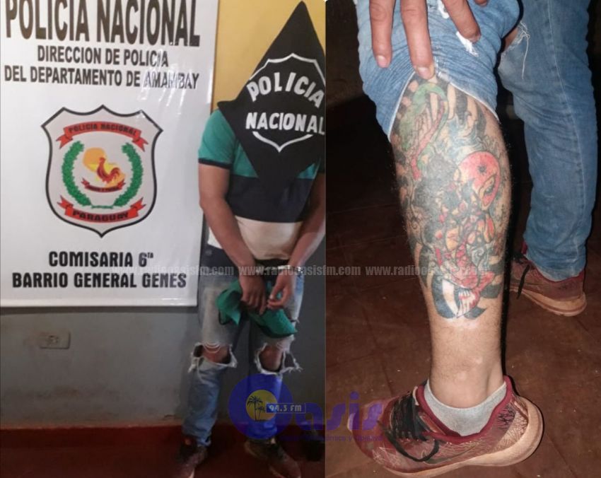 Detienen a un hombre con captura por robo agravado en Pedro Juan