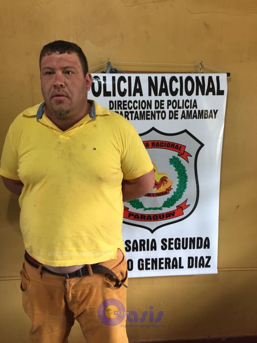 Allanan boca de fumo en Pedro Juan y Detienen a brasileño