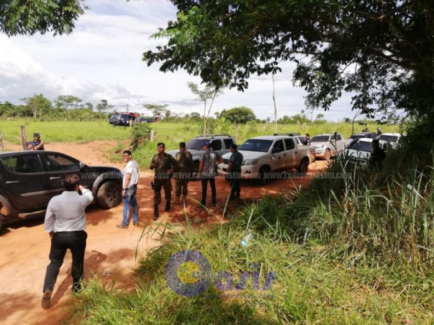 Incursión en zona boscosa en busca de líder del PCC