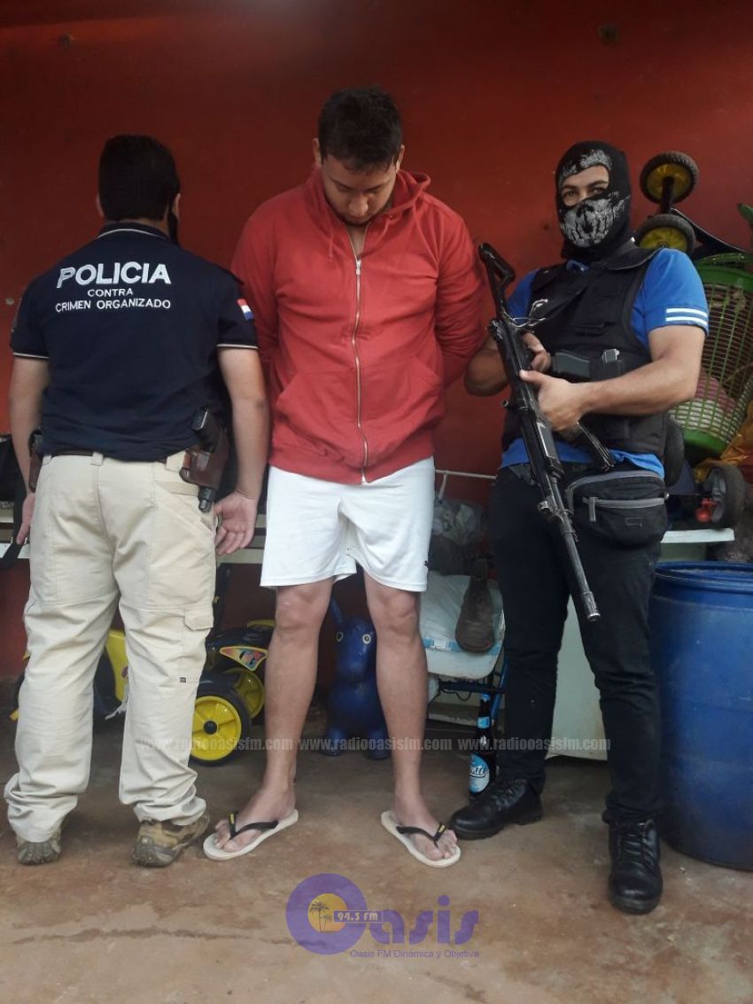 Cae presunto sicario en Pedro Juan