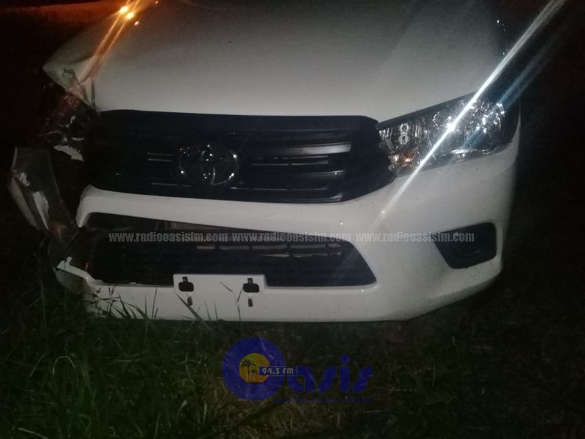 Policia Nacional recupera camioneta robada en Ponta PorÍ£