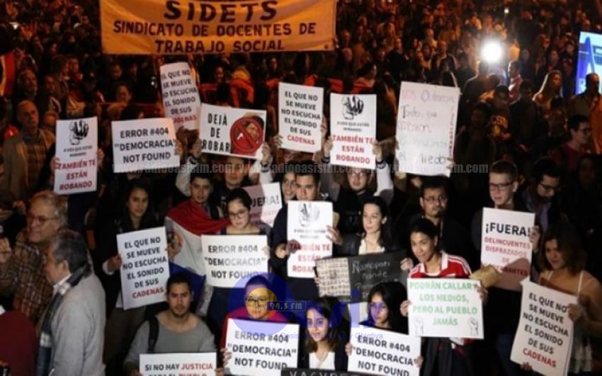 Seguirán movilizaciones contra notas reversales de Yacyretá