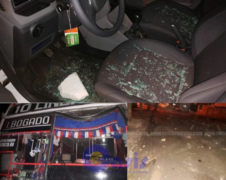 Barrabravas causaron destrozos luego del partido Olimpia-Luqueño