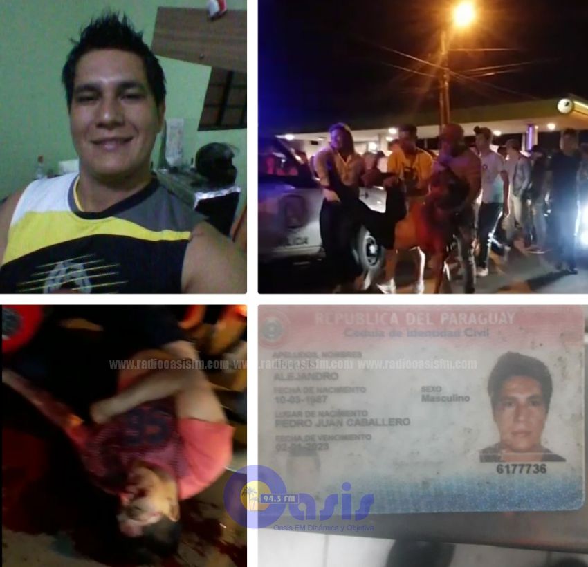 Asesinan a un hombre con disparos en la cabeza en Pedro Juan