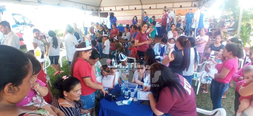 Proyecto UCP en acción con exitosa  actividad en el asentamiento San Francisco